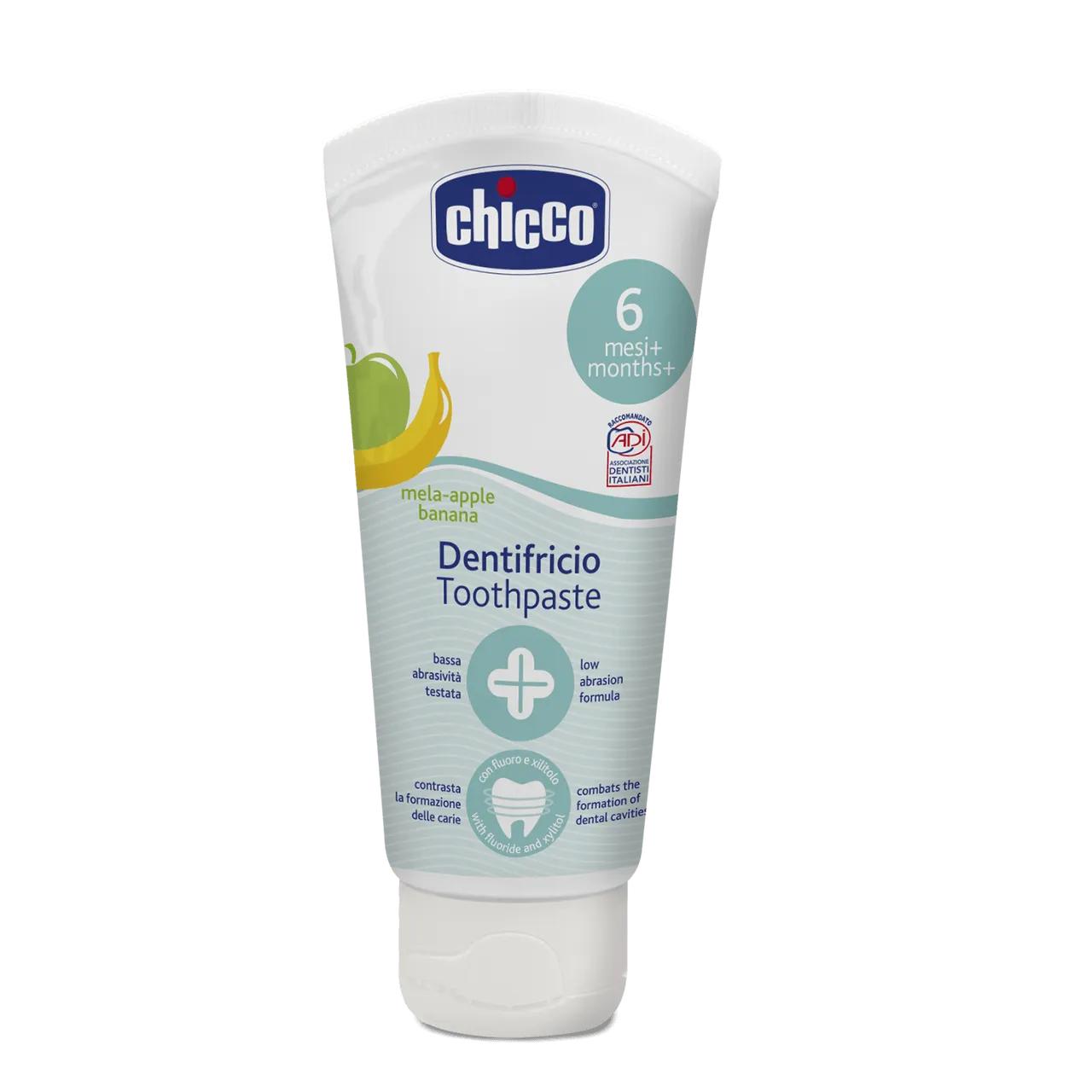 Chicco - Apple/Banana Toothpaste - 6m+ - GOLDFARMACI