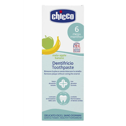 Chicco - Apple/Banana Toothpaste - 6m+ - GOLDFARMACI
