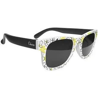 Chicco - Children's Sunglasses Flowers White-Black-Yellow 24m+ - GOLDFARMACI