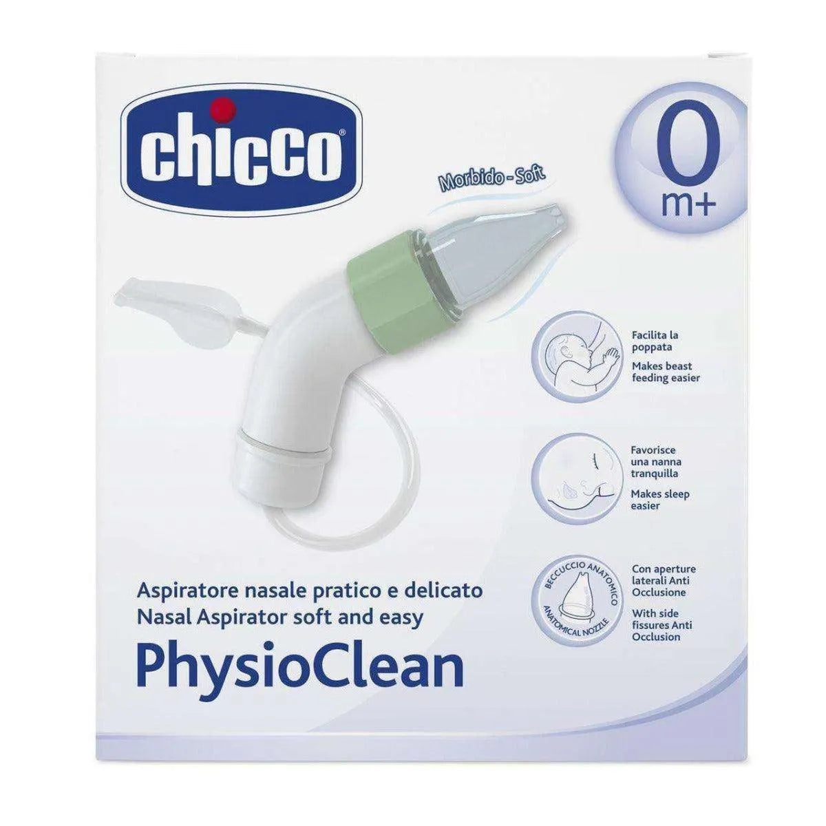 Chicco - PhysioClean Nasal Aspirator - GOLDFARMACI