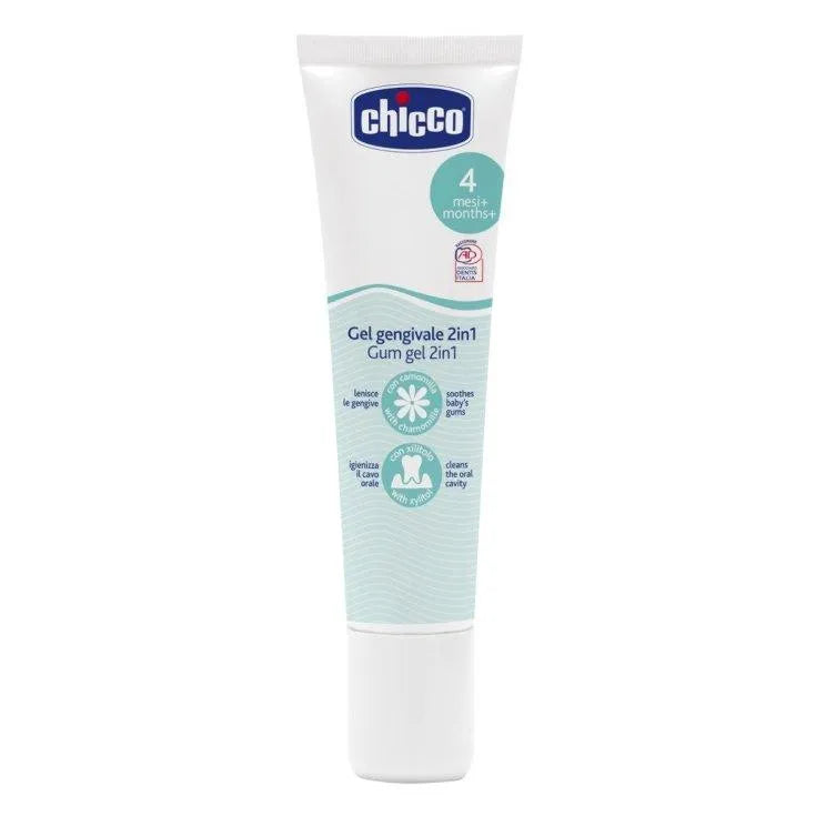 Chicco - Gingival Gel 2 In 1 4m+ - GOLDFARMACI