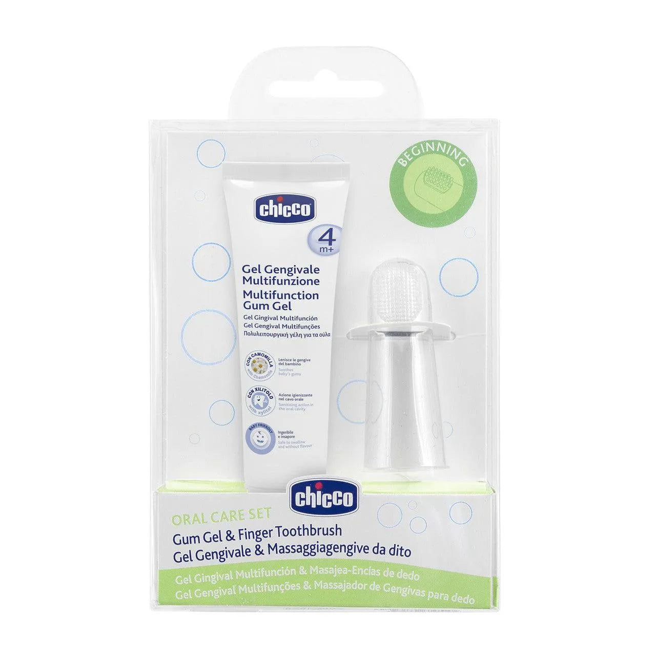 Chicco - My First Months Toothbrush Set - GOLDFARMACI