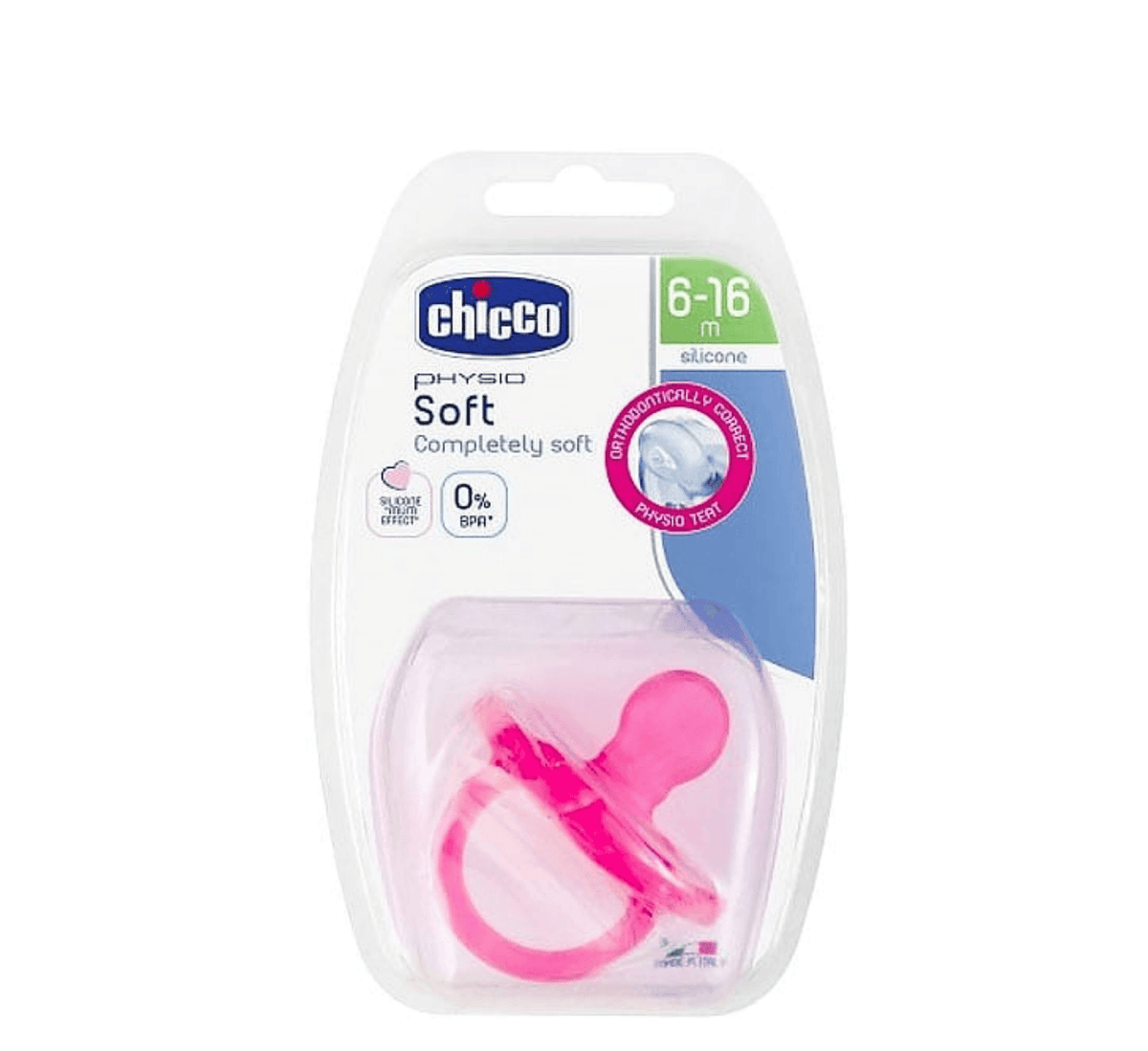 Chicco PhysioForma Soft 6–16m Pink - Halsa