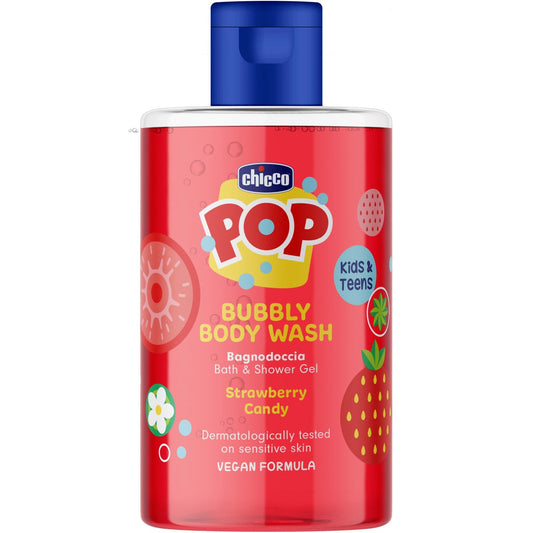 Chicco POP Bath & Shower Strawberry Candy 300 ml