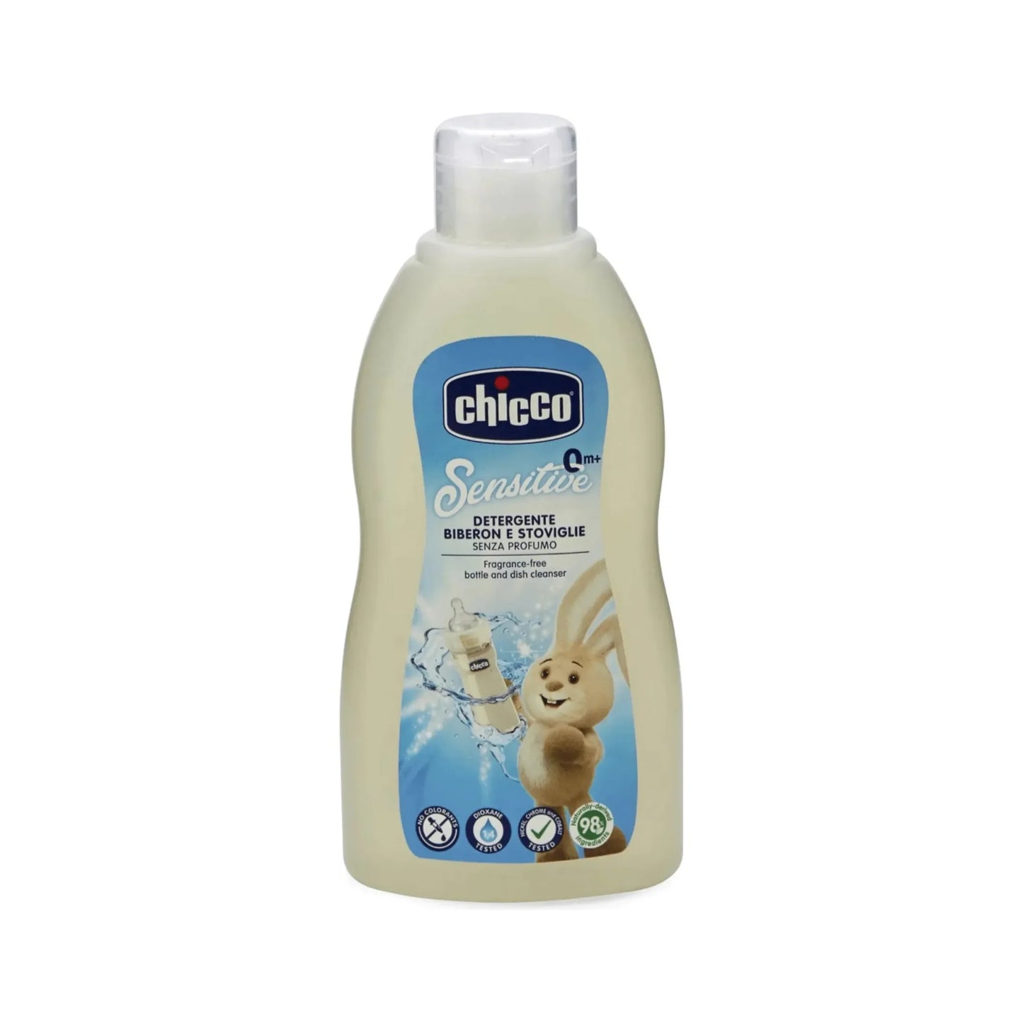 Chicco - Sensitive Dish & Bottle Cleanser - GOLDFARMACI