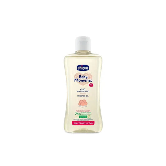 Chicco - Sensitive Skin Massage Oil - GOLDFARMACI