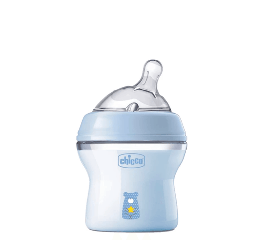 Chicco Natural Feeling plastic feeding bottle 150 ml Light Blue