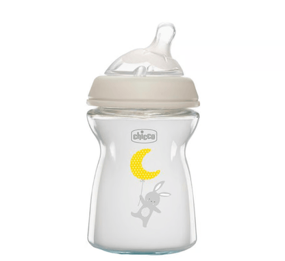Chicco Natural Feeling Glass Feeding Bottle 250 ml