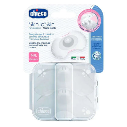 Chicco - Skin To Skin Nipple Shields - GOLDFARMACI