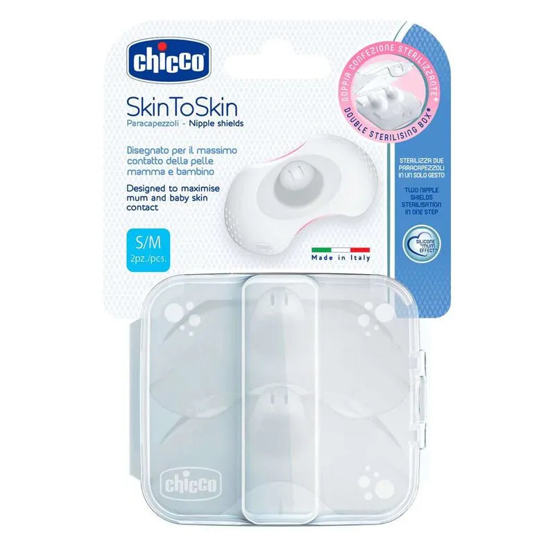 Chicco - Skin To Skin Nipple Shields - GOLDFARMACI