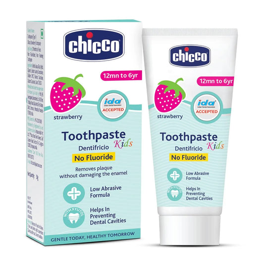 Chicco - Strawberry Toothpaste 1-5 Years - GOLDFARMACI