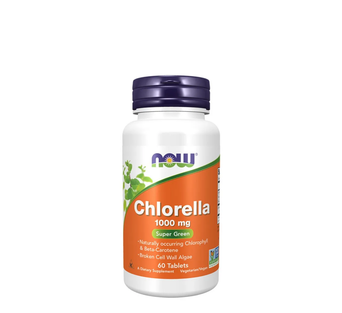 NOW Chlorella 1000 mg – 60 Tablets