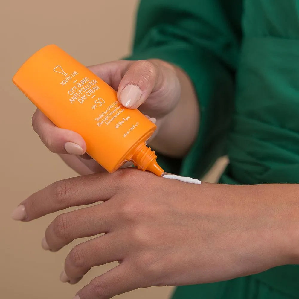 Youth Lab - City Guard Anti-Pollution Day Cream SPF 50 - All Skin Types - GOLDFARMACI