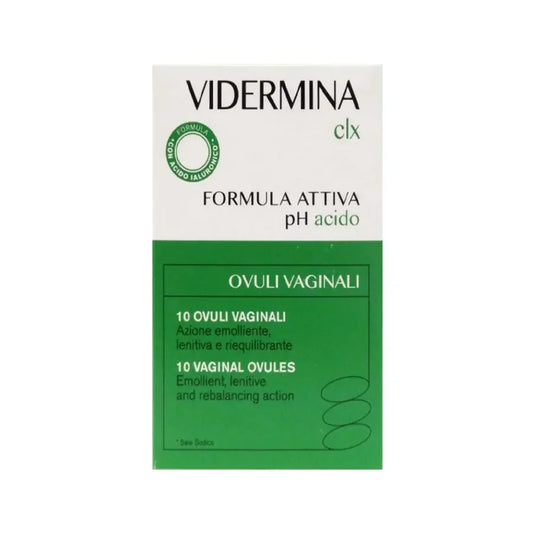 Vidermina - CLX Vaginal Ovules - GOLDFARMACI