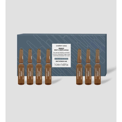 Comfort Zone - Renight Bright & Smooth Ampoules - GOLDFARMACI