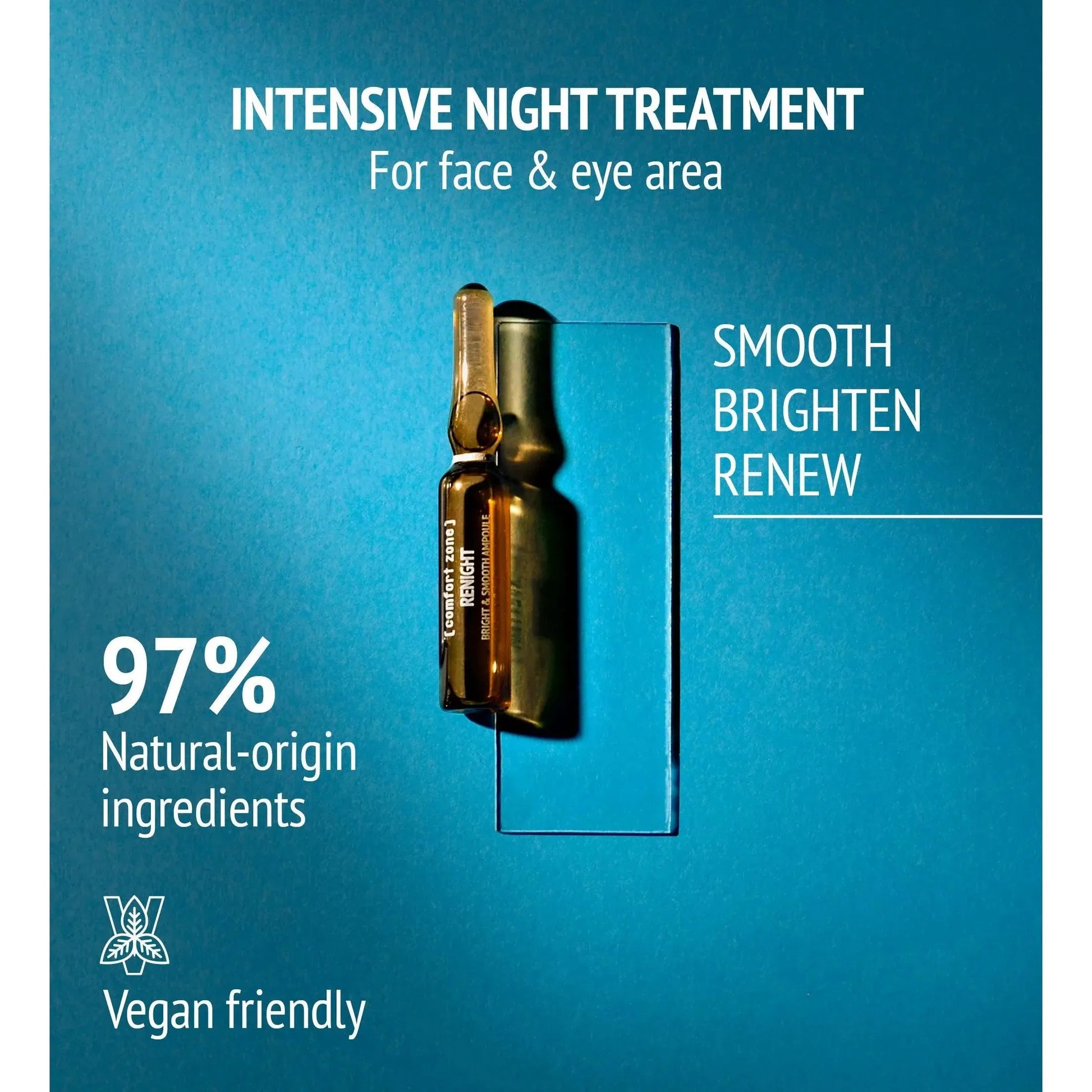 Comfort Zone - Renight Bright & Smooth Ampoules - GOLDFARMACI
