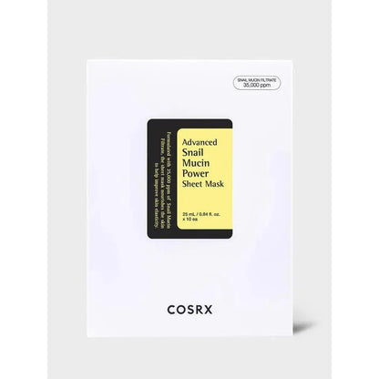 Cosrx - Advanced Snail Mucin Power Sheet Mask - GOLDFARMACI