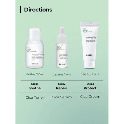 Cosrx - Pure Cica Relief Kit - GOLDFARMACI