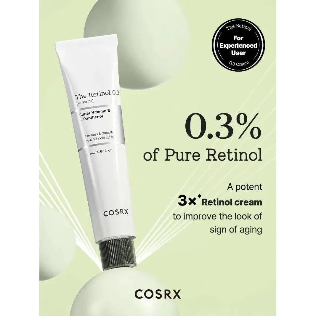 Cosrx - The Retinol 0.3 Cream - GOLDFARMACI