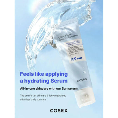 Cosrx - Ultra-Light Invisible Sunscreen - GOLDFARMACI
