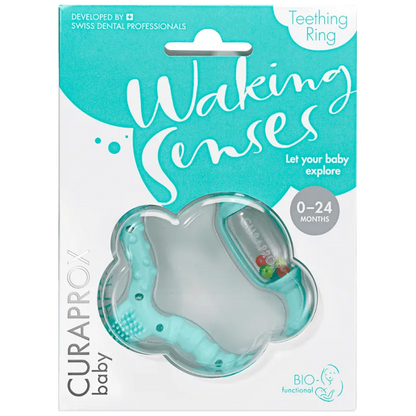 Curaprox - Curababy Teething Ring – Green - GOLDFARMACI