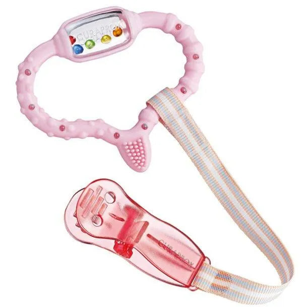 Curaprox - Curababy Teething Ring Pink - GOLDFARMACI