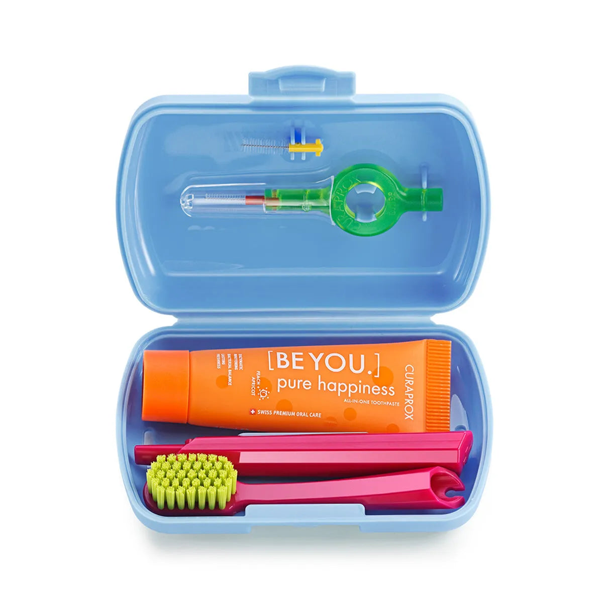 Curaprox - Travel Set (Toothbrush+Toothpaste) - GOLDFARMACI