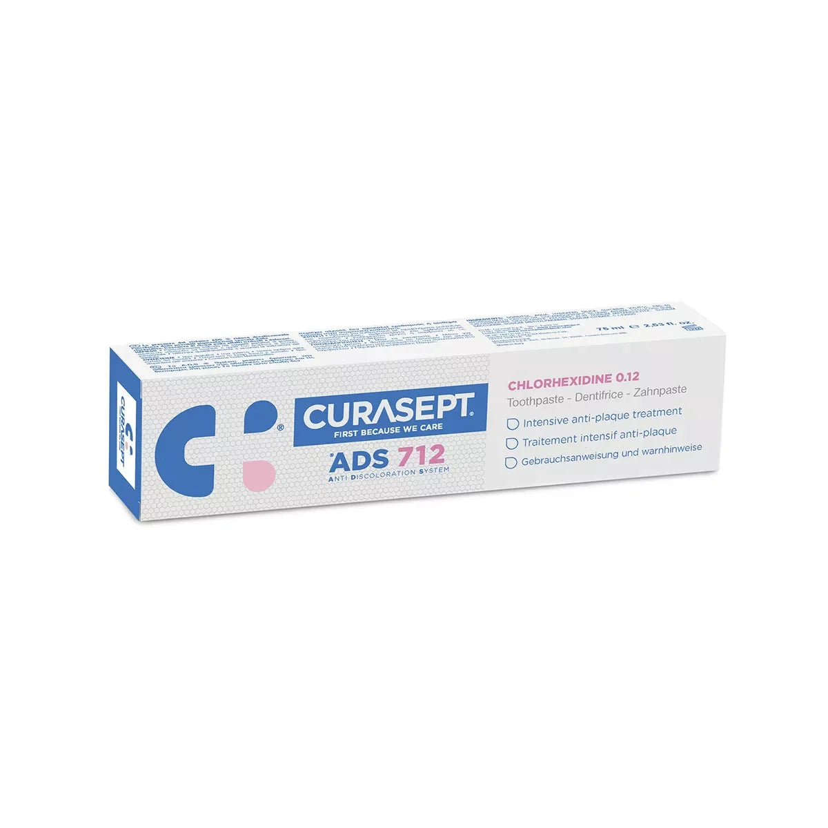Curasept - ADS 712 Toothpaste (Chlorhexidine 0.12% ) - GOLDFARMACI