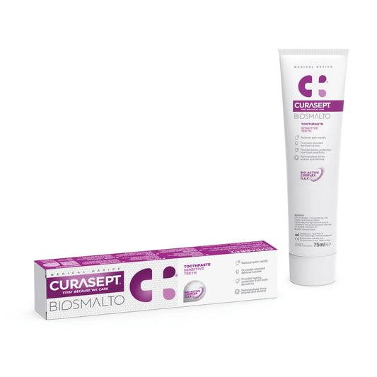 Curasept - Biosmalto Toothpaste – Sensitive Teeth - GOLDFARMACI