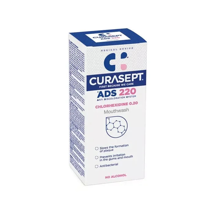 Curasept - Mouthwash ADS 220 (Chlorhexidine 0.20%) - GOLDFARMACI