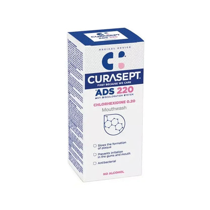 Curasept - Mouthwash ADS 220 (Chlorhexidine 0.20%) - GOLDFARMACI