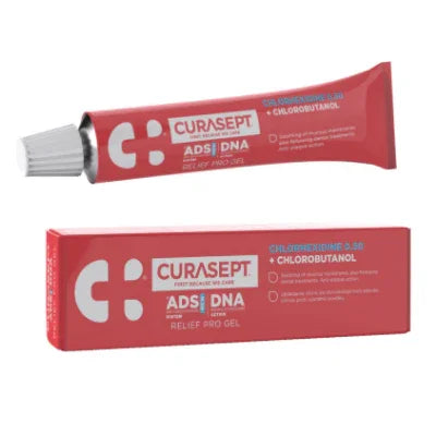 Curasept - Relief PRO Periodontal Gel (Chlorhexidine 0.5% + Chlorobutanol) - GOLDFARMACI