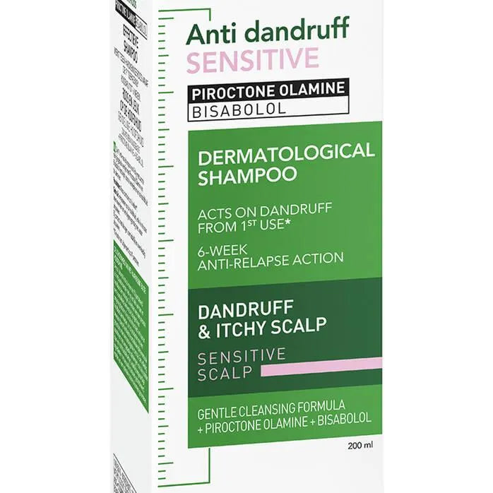 Vichy - Dercos Dandruff & Dry Skin Shampoo Sensitive Scalp - GOLDFARMACI