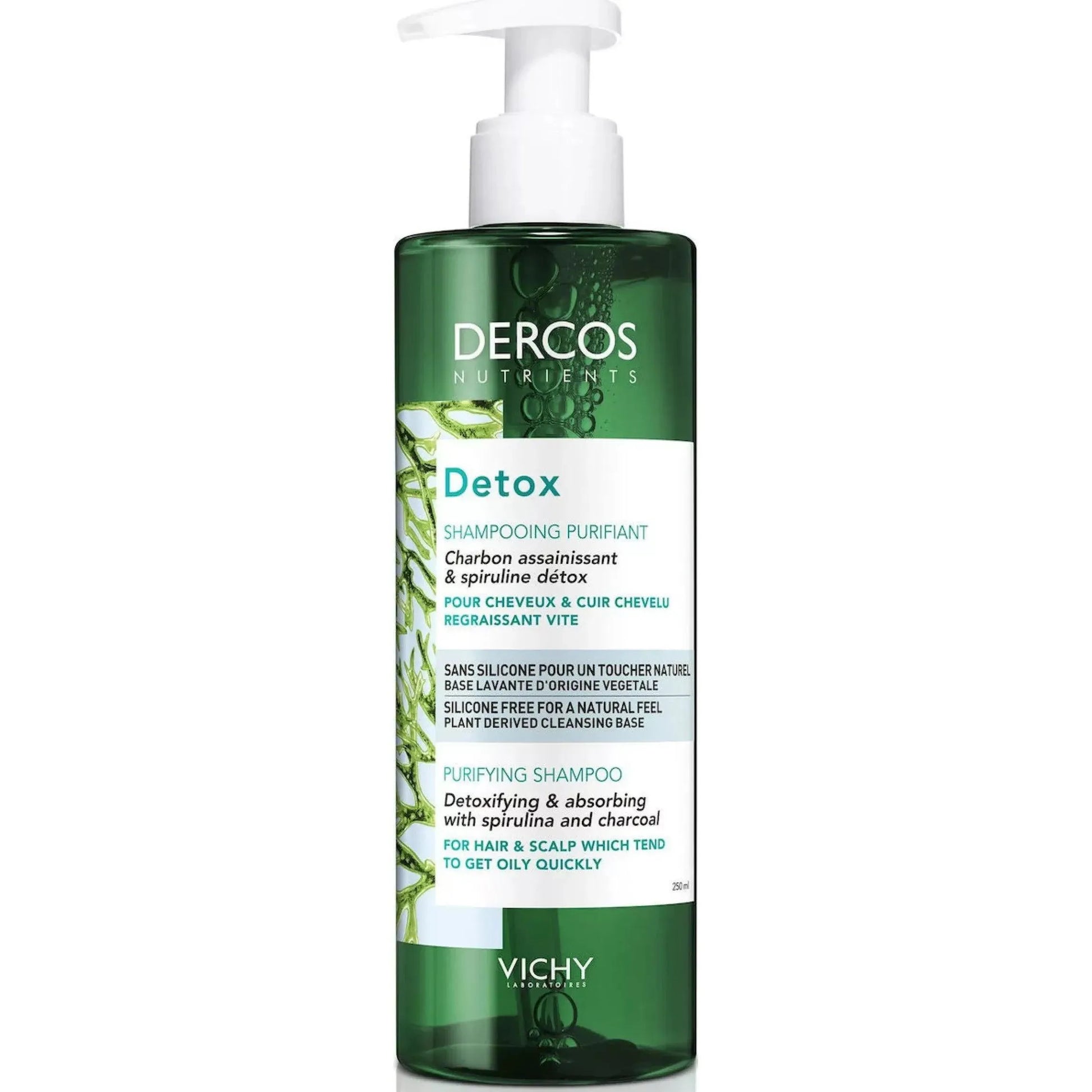 Vichy - Dercos Nutrients Detox Anti-Grease Shampoo - GOLDFARMACI