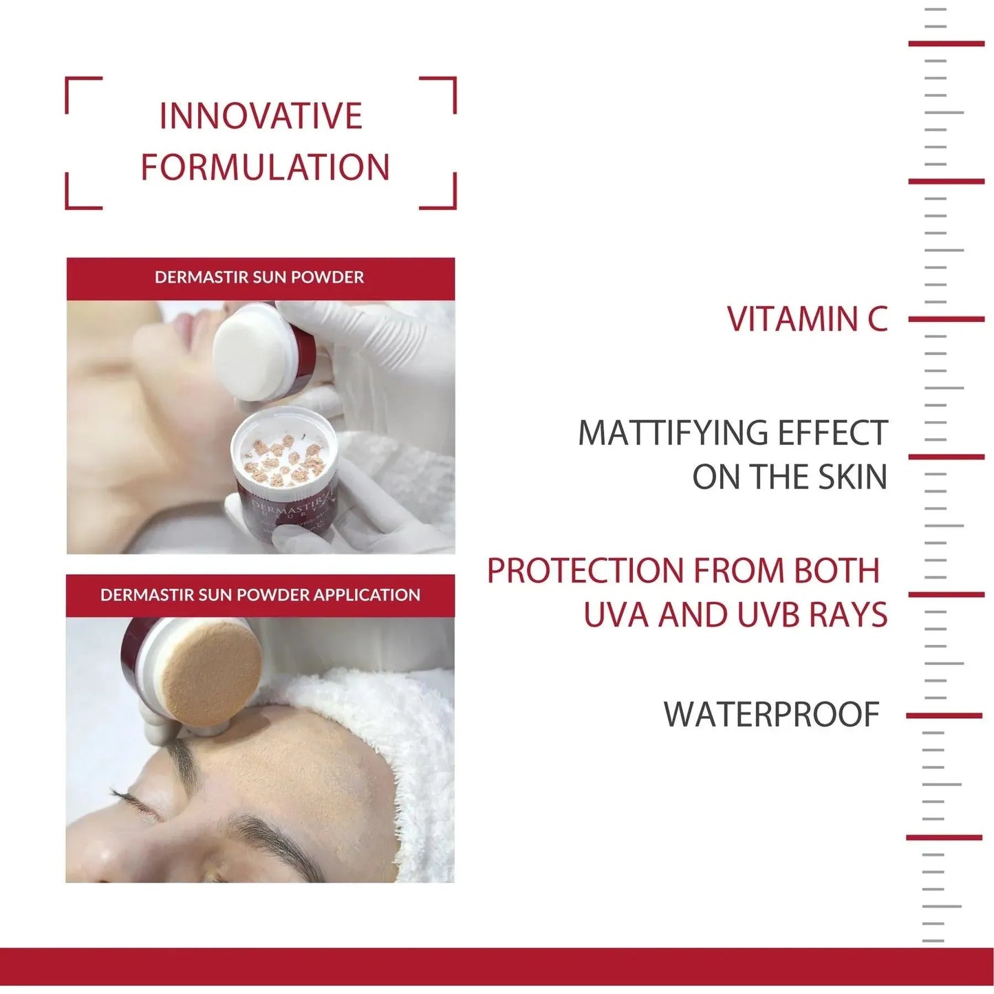 Dermastir - Luxury Sun Powder SPF50+ PA+++ - GOLDFARMACI