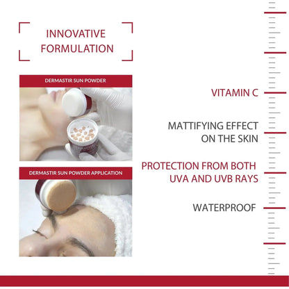 Dermastir - Luxury Sun Powder SPF50+ PA+++ - GOLDFARMACI