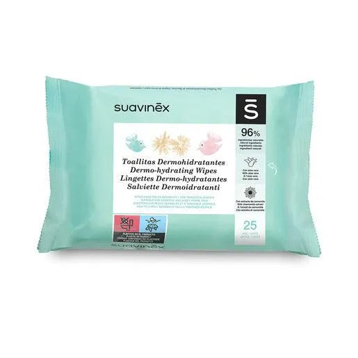 Suavinex - Dermo-hydrating wipes - GOLDFARMACI