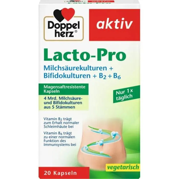 DoppelHerz - Active Lacto Pro 20 Caps - GOLDFARMACI