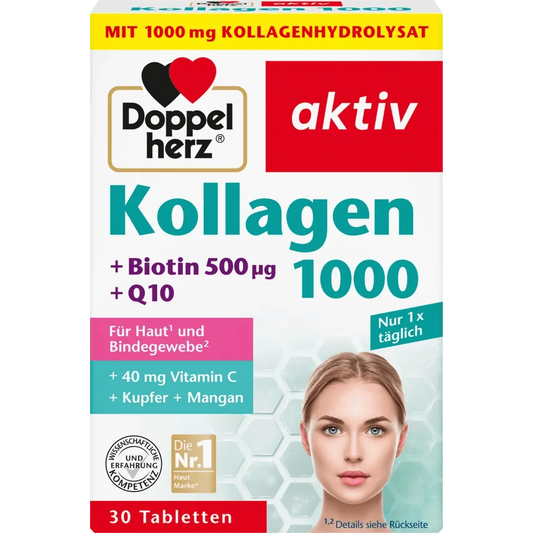 DoppelHerz - Aktiv Kollagen 1000, 30caps - GOLDFARMACI