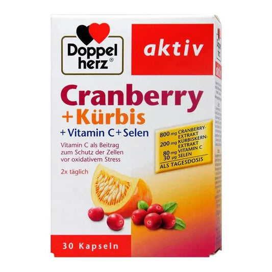 DoppelHerz - Cranberry Kürbis 30 - GOLDFARMACI