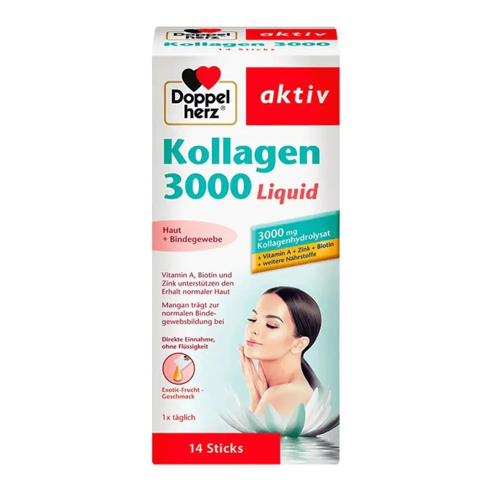 DoppelHerz - Kollagen 3000 Liquid ,14sticks - GOLDFARMACI