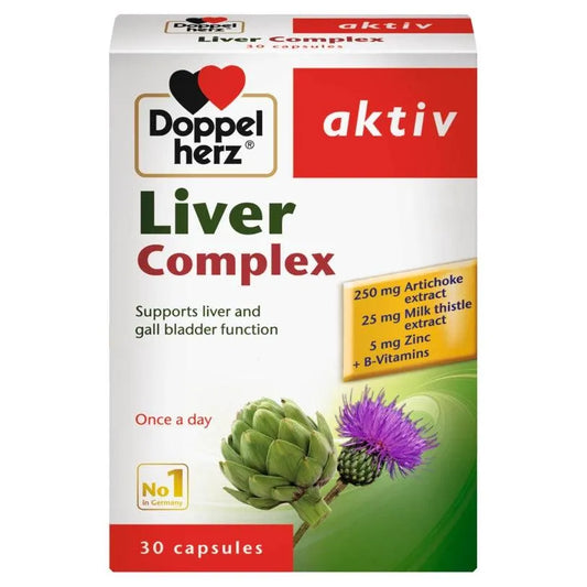 DoppelHerz - Liver Complex , 30 Caps - GOLDFARMACI
