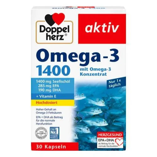 DoppelHerz - Omega-3 1400mg - GOLDFARMACI