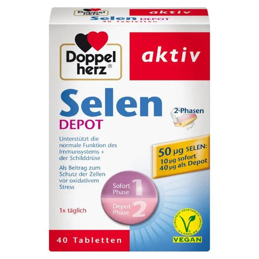 DoppelHerz - Selen aktiv 40tb - GOLDFARMACI