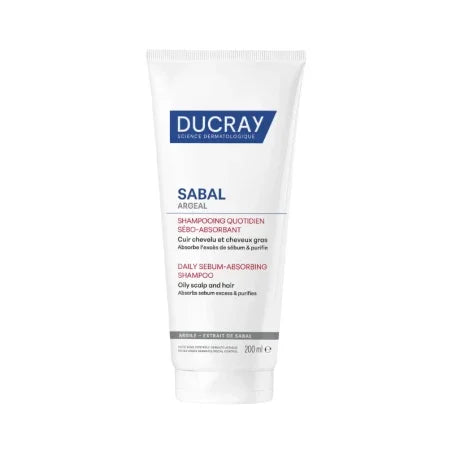 Ducray - Sabal Argeal Sebum-Absorbing Shampoo - GOLDFARMACI