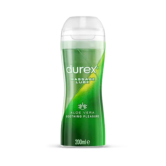 2 in 1 Soothing Aloe Vera Massage Water Based Lube