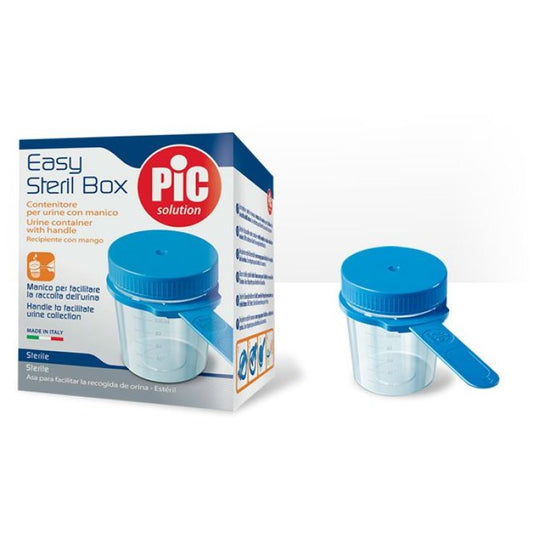 PIC Easy Steril Box Urine Container with Handle 100 ml