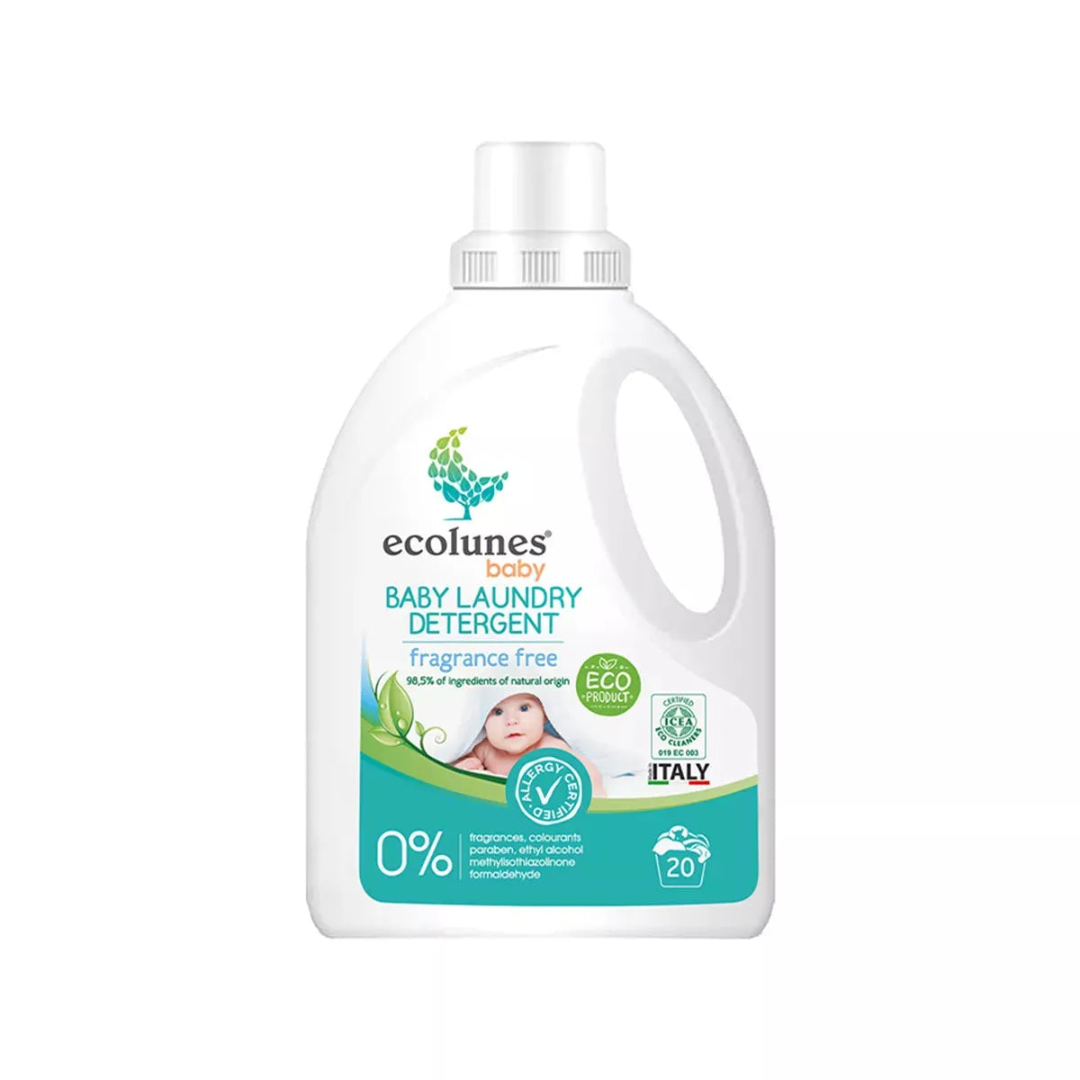 Ecolunes - Baby Laundry Detergent - GOLDFARMACI