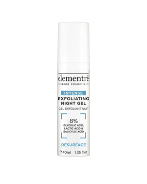 Elementre - Exfoliating Night Gel Intense 8% – 40 ml