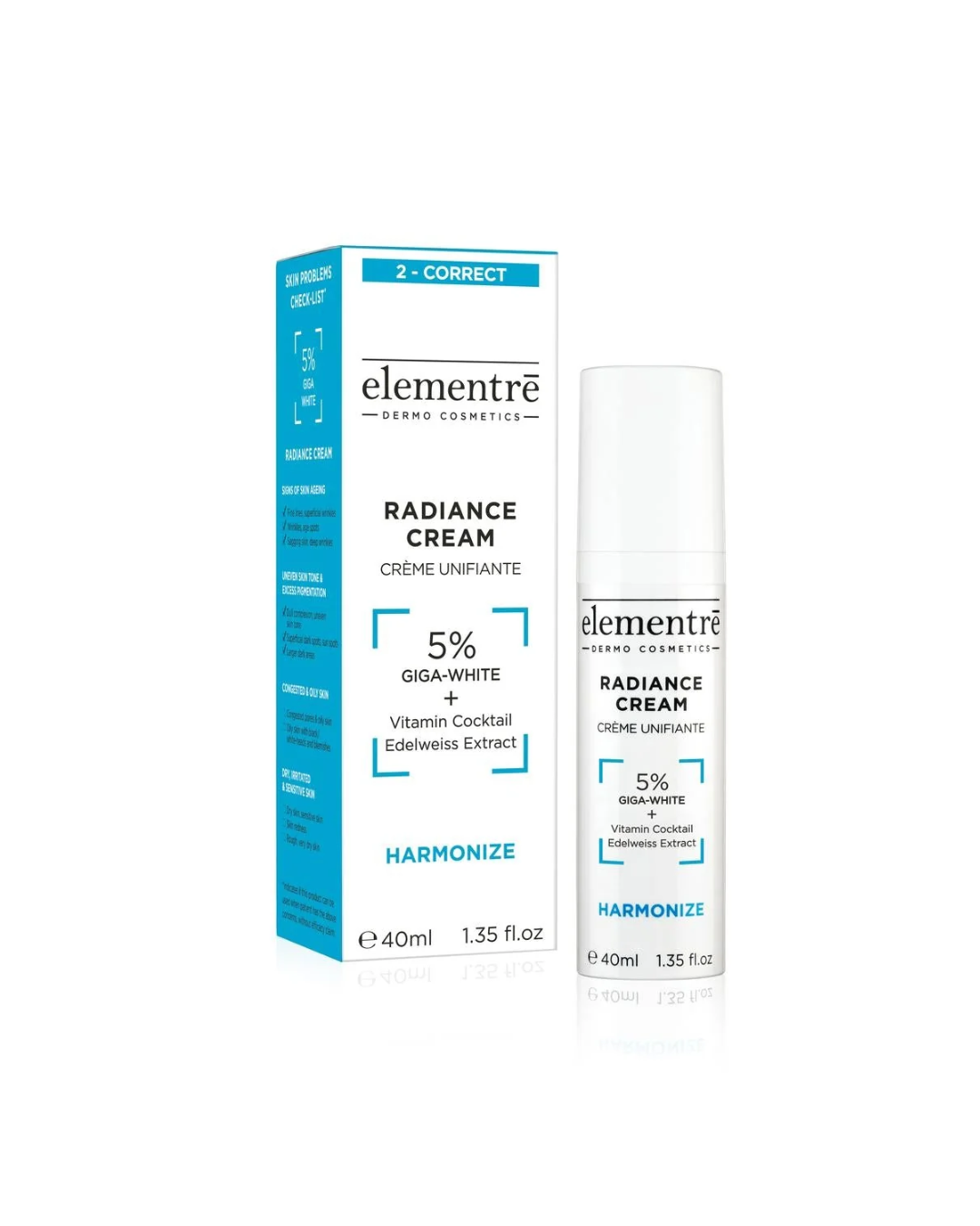Elementre - Radiance Cream 5% Giga-White – 40 ml